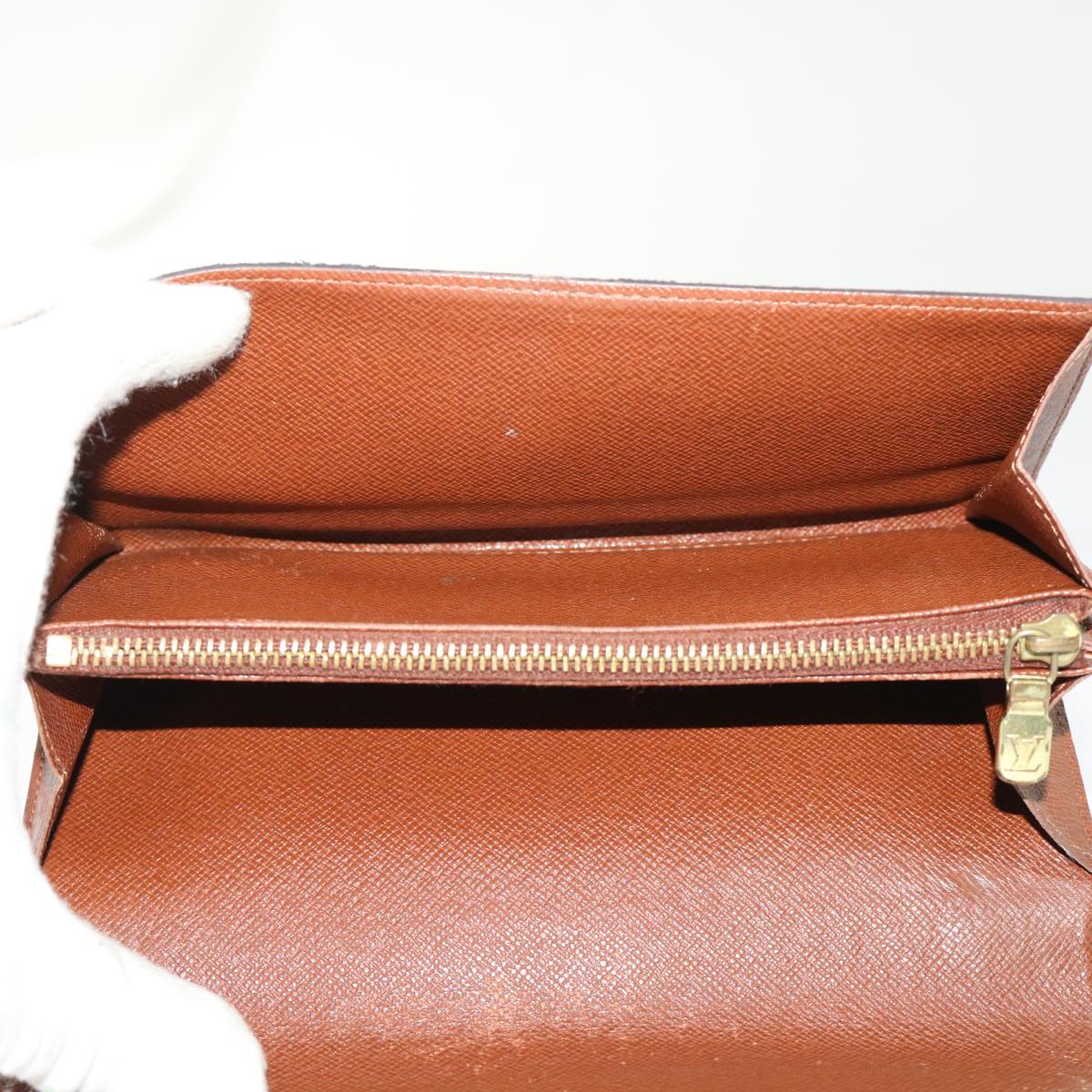 LOUIS VUITTON Graffiti Porte Monnaie Credit Long Wallet Khaki M92188 50243