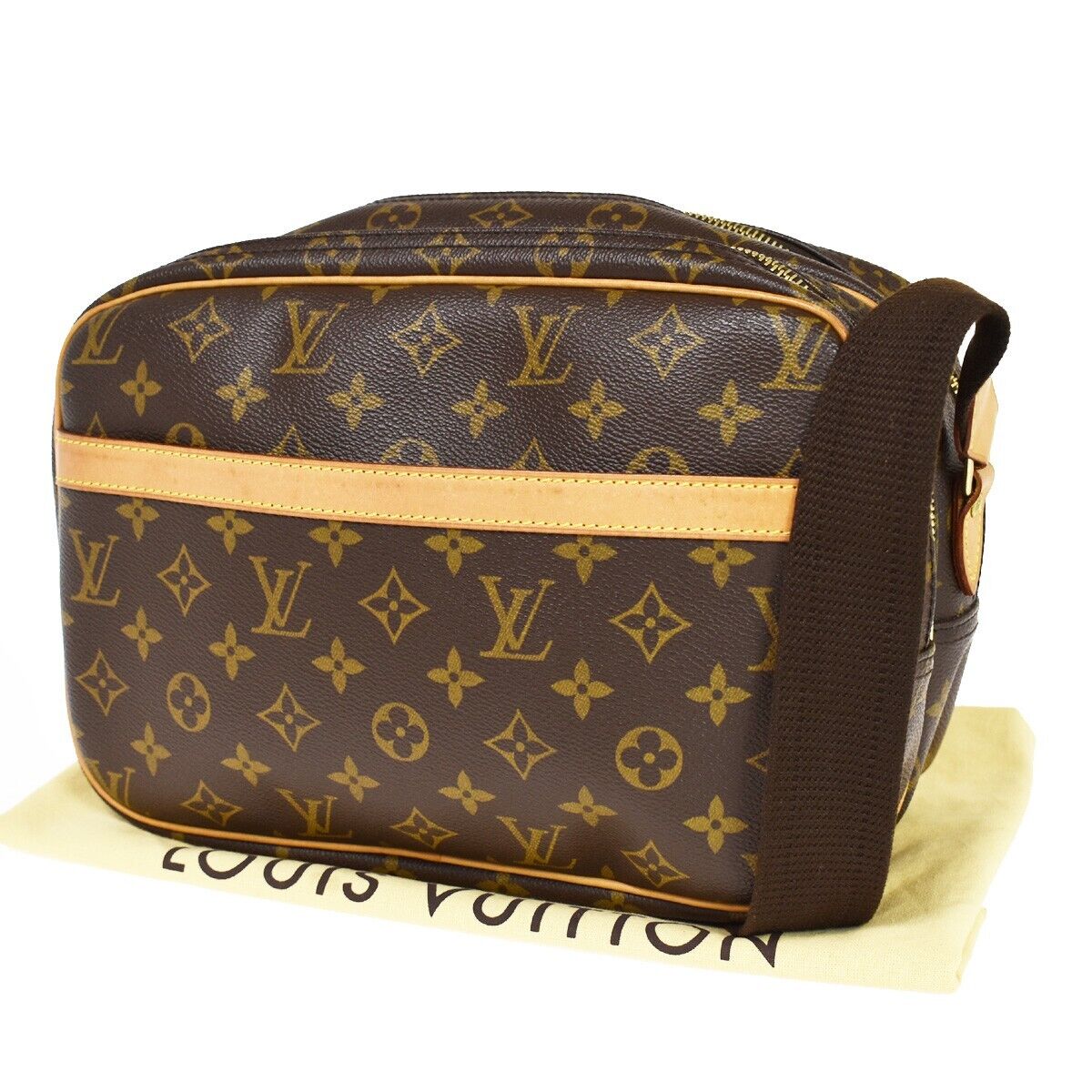 Louis Vuitton Reporter Pm  Canvas Shoulder Bag ()
