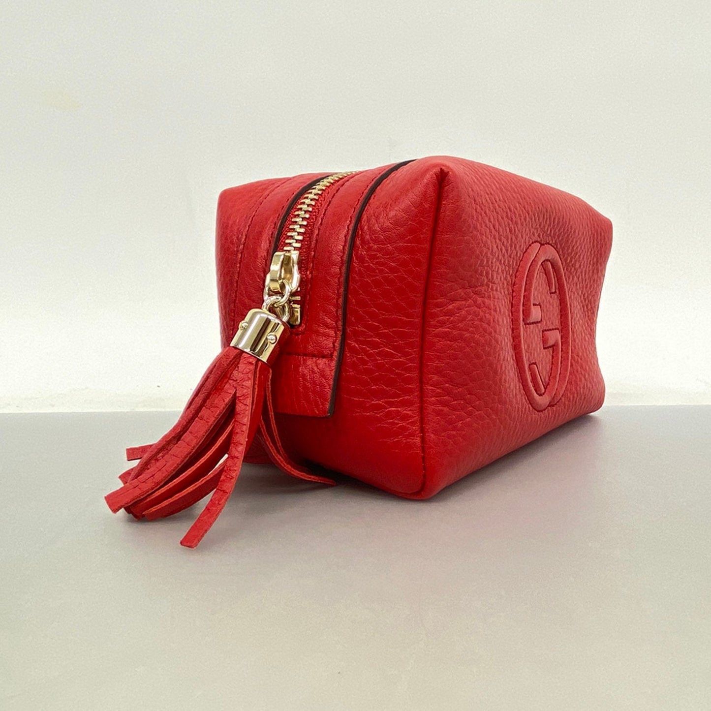 Gucci Soho  Leather Clutch Bag ()