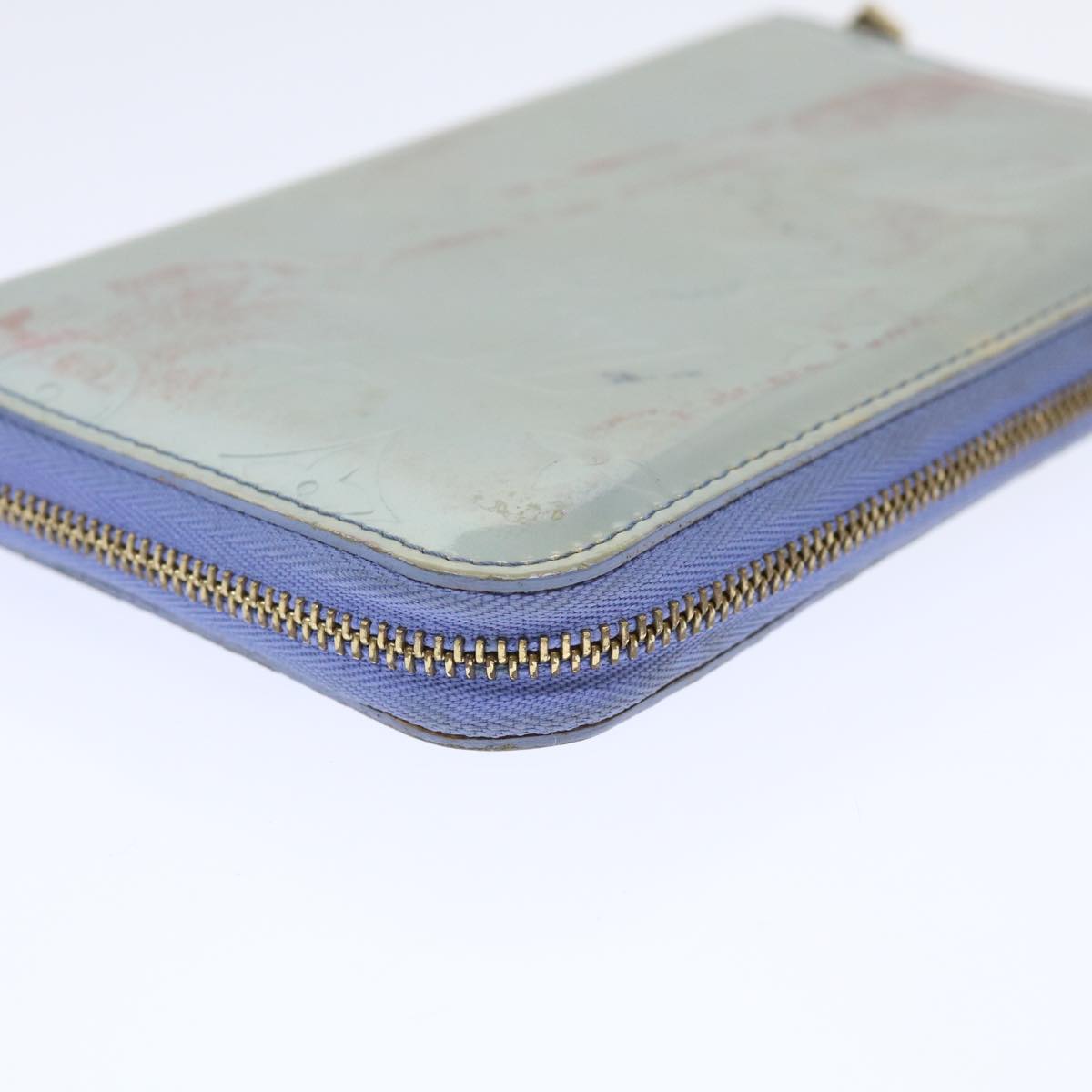 LOUIS VUITTON Monogram Vernis Eldridge Wallet Lavande M91159 LV 50460