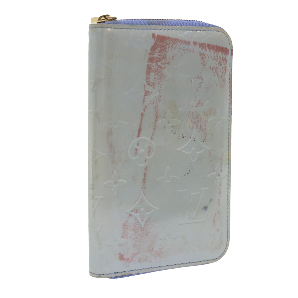 LOUIS VUITTON Monogram Vernis Eldridge Wallet Lavande M91159 LV 50460