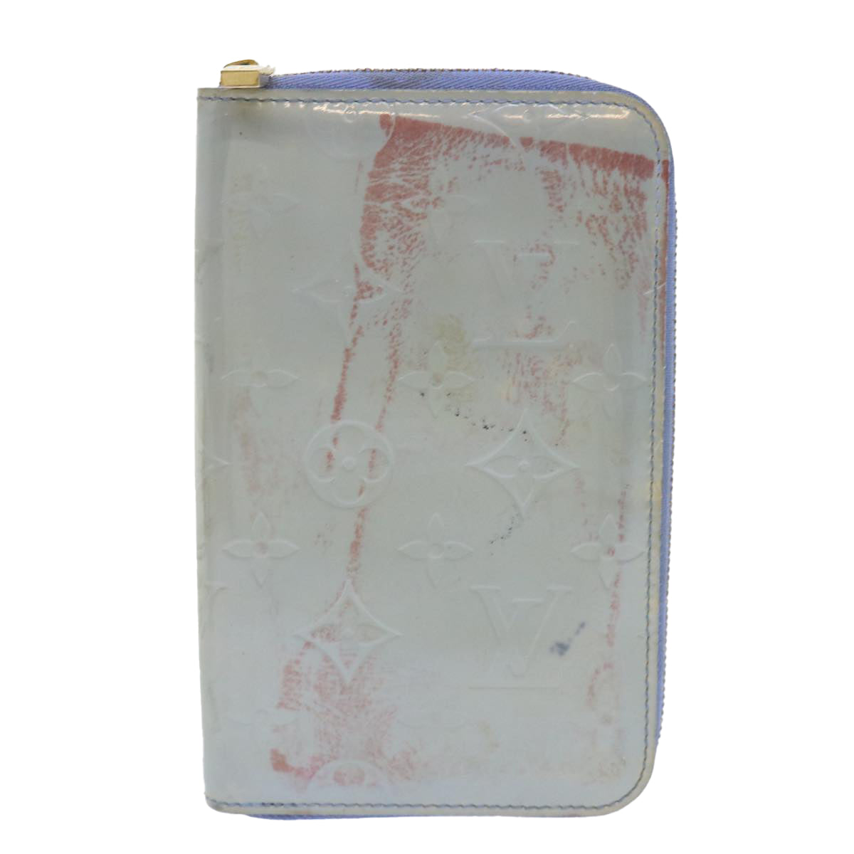 LOUIS VUITTON Monogram Vernis Eldridge Wallet Lavande M91159 LV 50460
