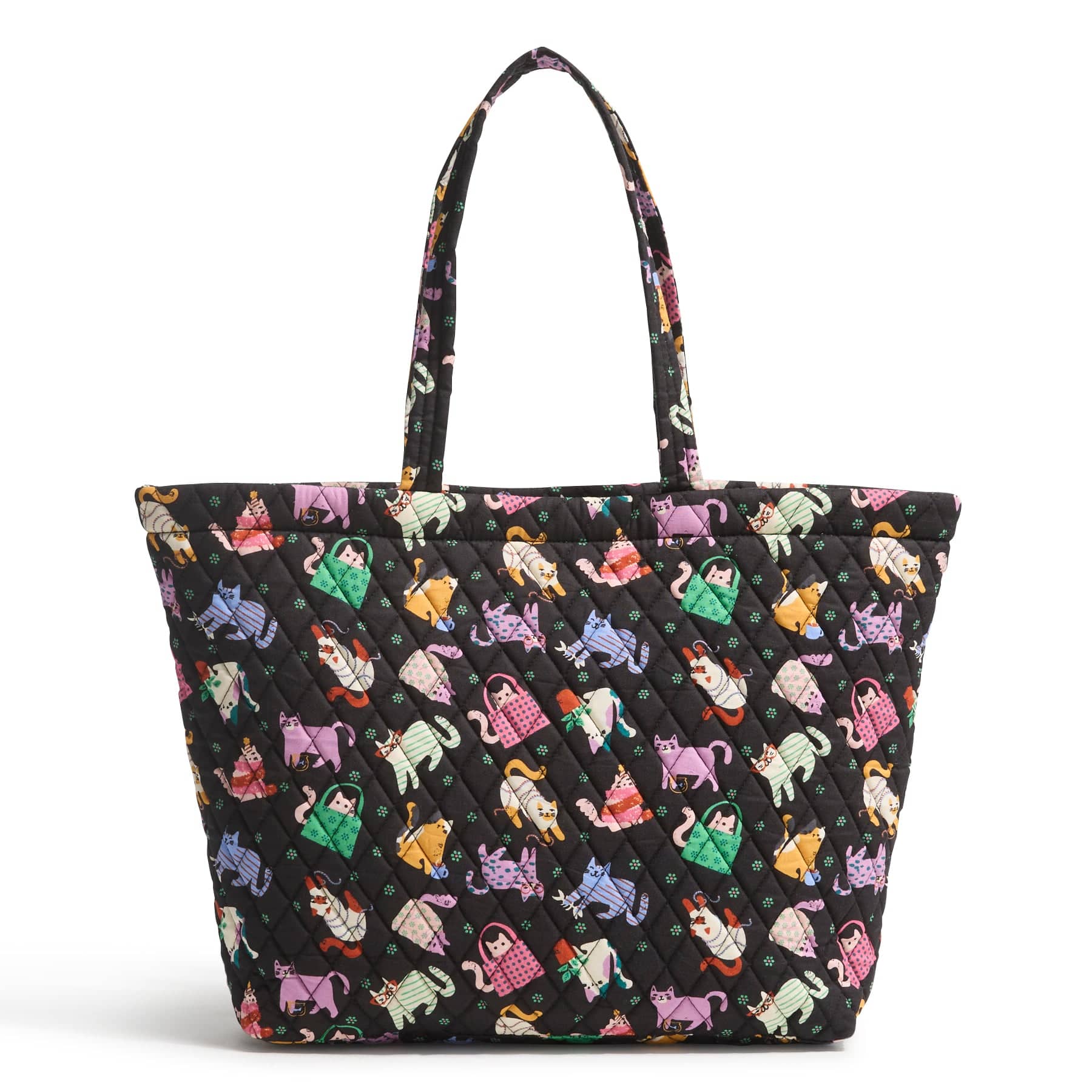 Outlet East West Tote-Herding Cats-Image 1-Vera Bradley