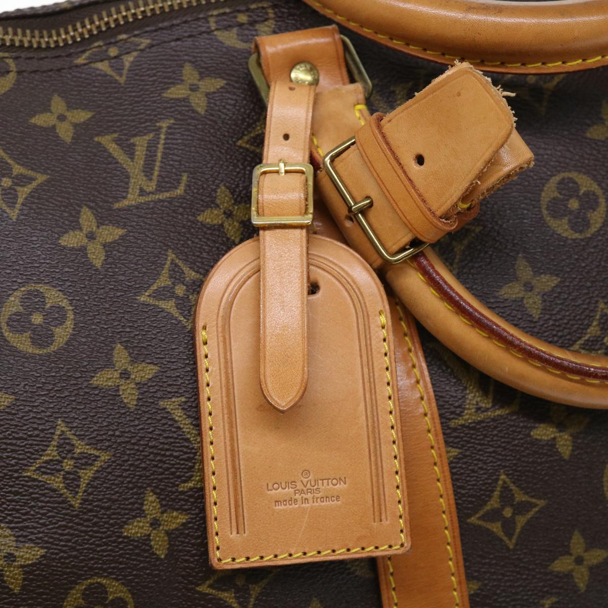 LOUIS VUITTON Monogram Keepall 50 Boston Bag M41426 LV 50765