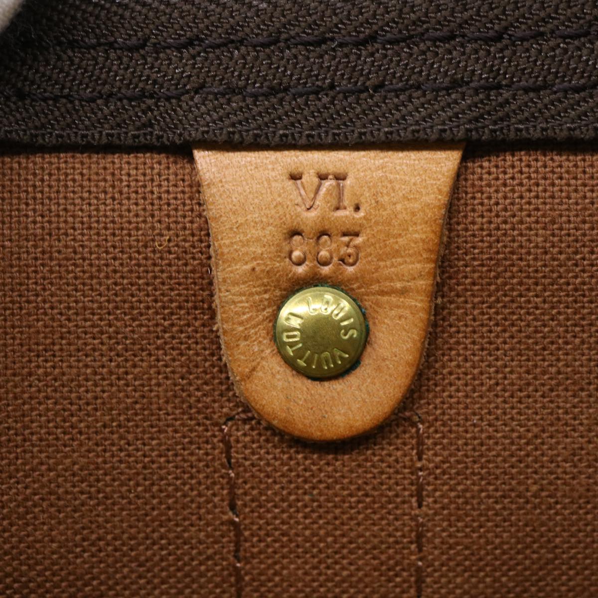 LOUIS VUITTON Monogram Keepall 50 Boston Bag M41426 LV 50765