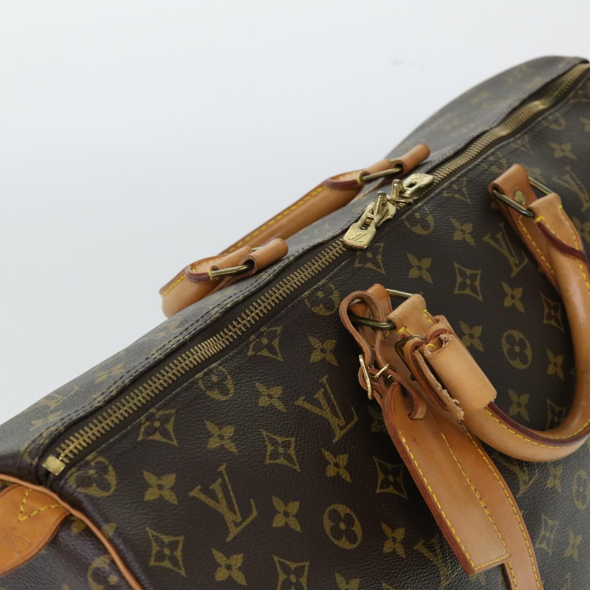 LOUIS VUITTON Monogram Keepall 50 Boston Bag M41426 LV 50765