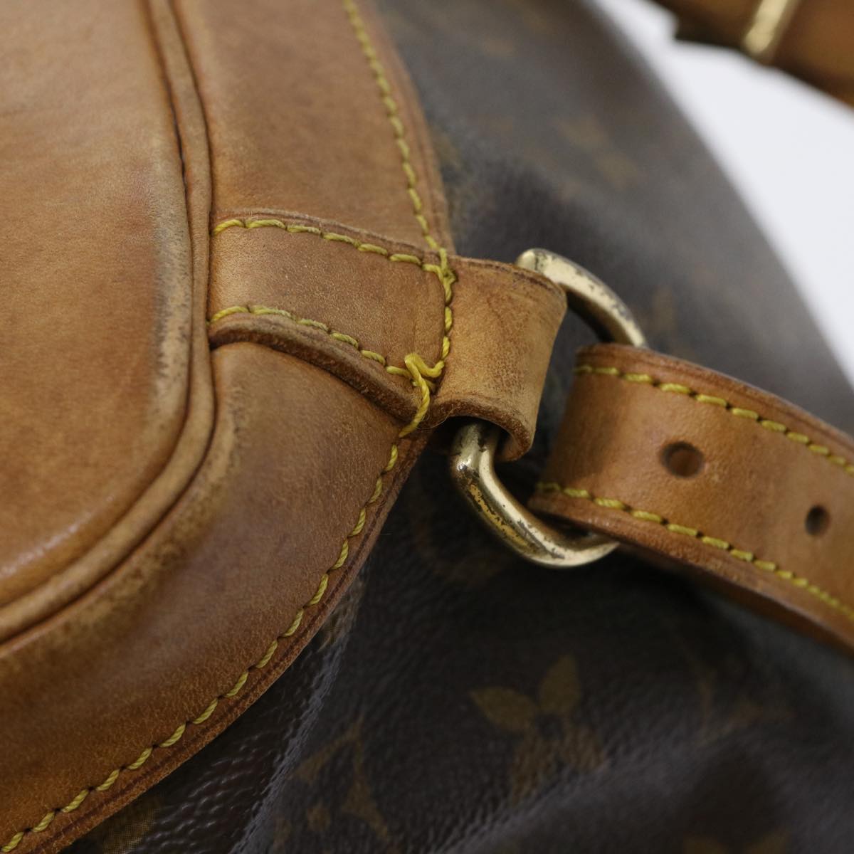 LOUIS VUITTON Monogram Montsouris MM Backpack M51136 LV 50923