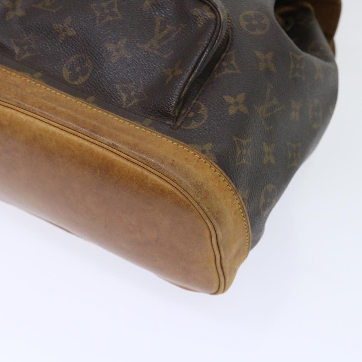 LOUIS VUITTON Monogram Montsouris MM Backpack M51136 LV 50923