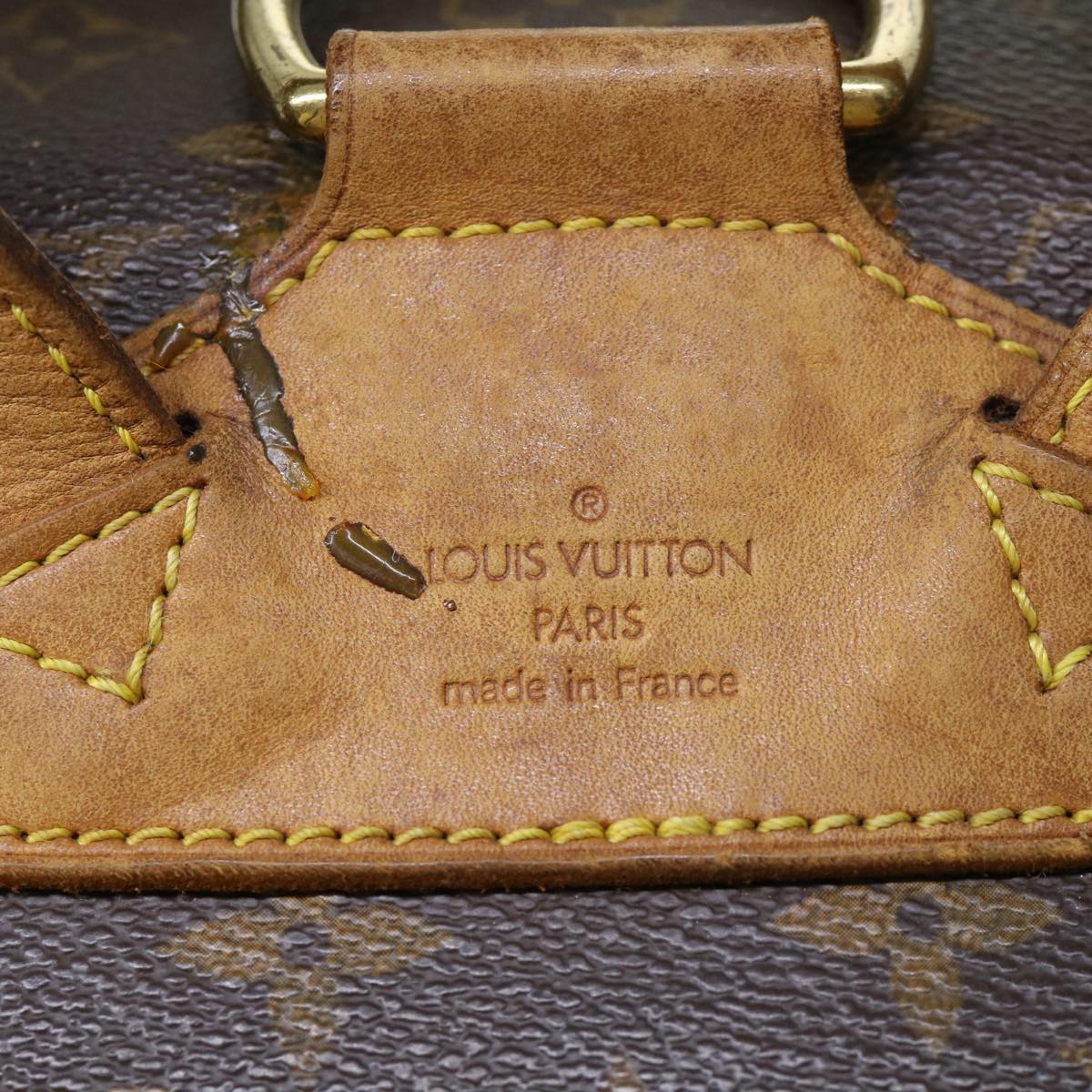 LOUIS VUITTON Monogram Montsouris MM Backpack M51136 LV 50923