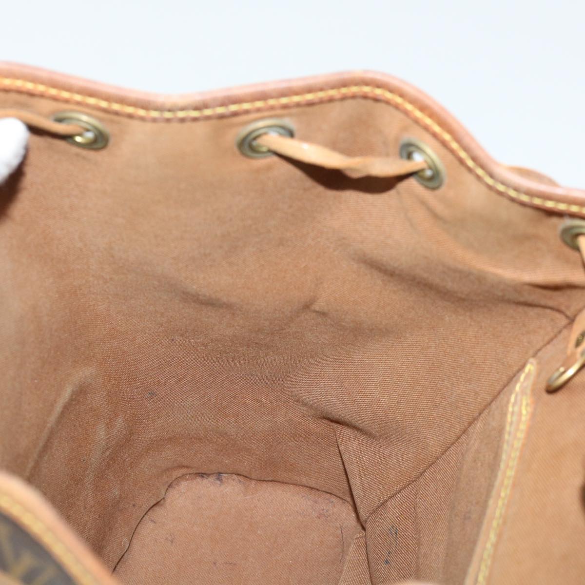 LOUIS VUITTON Monogram Montsouris MM Backpack M51136 LV 50923