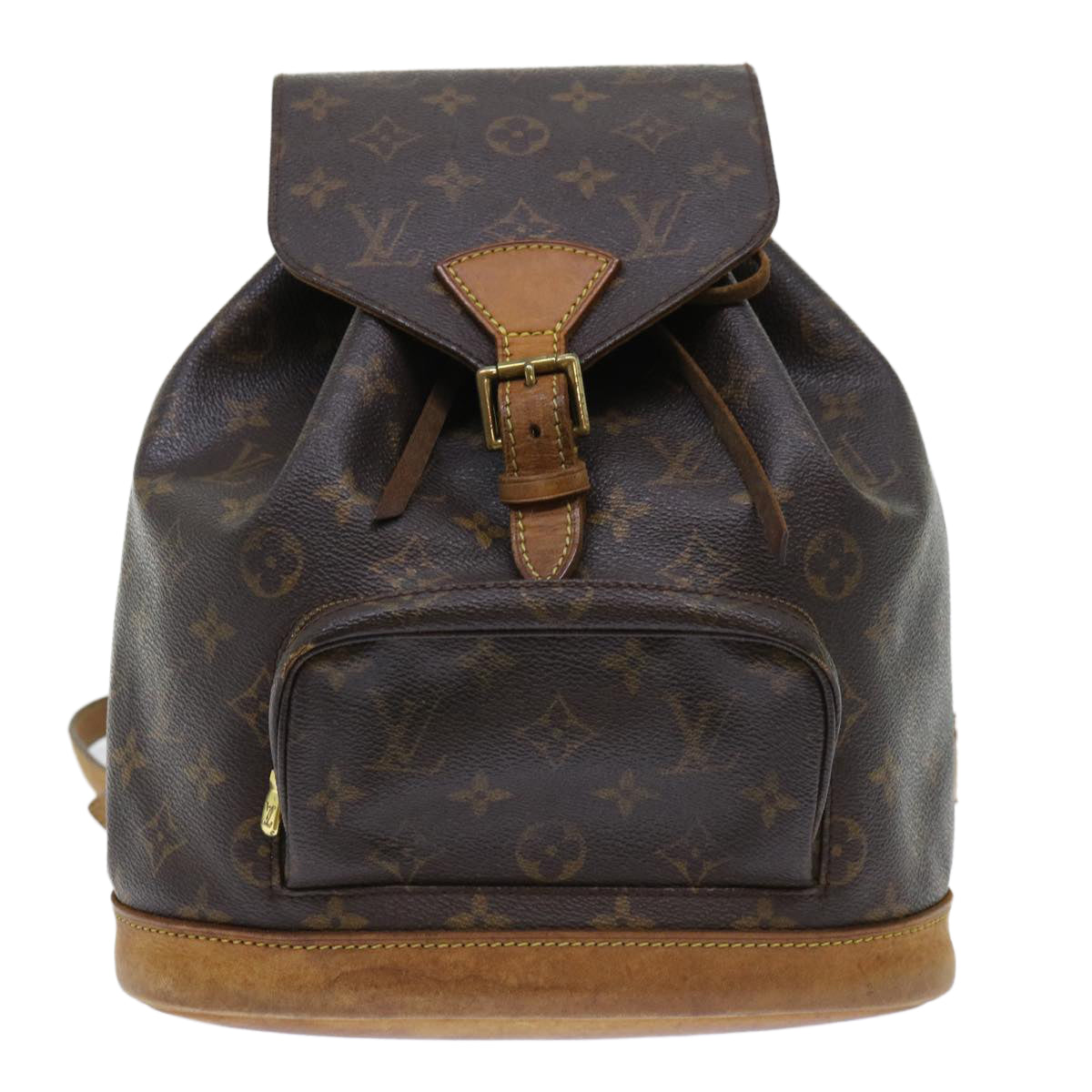 LOUIS VUITTON Monogram Montsouris MM Backpack M51136 LV 50923