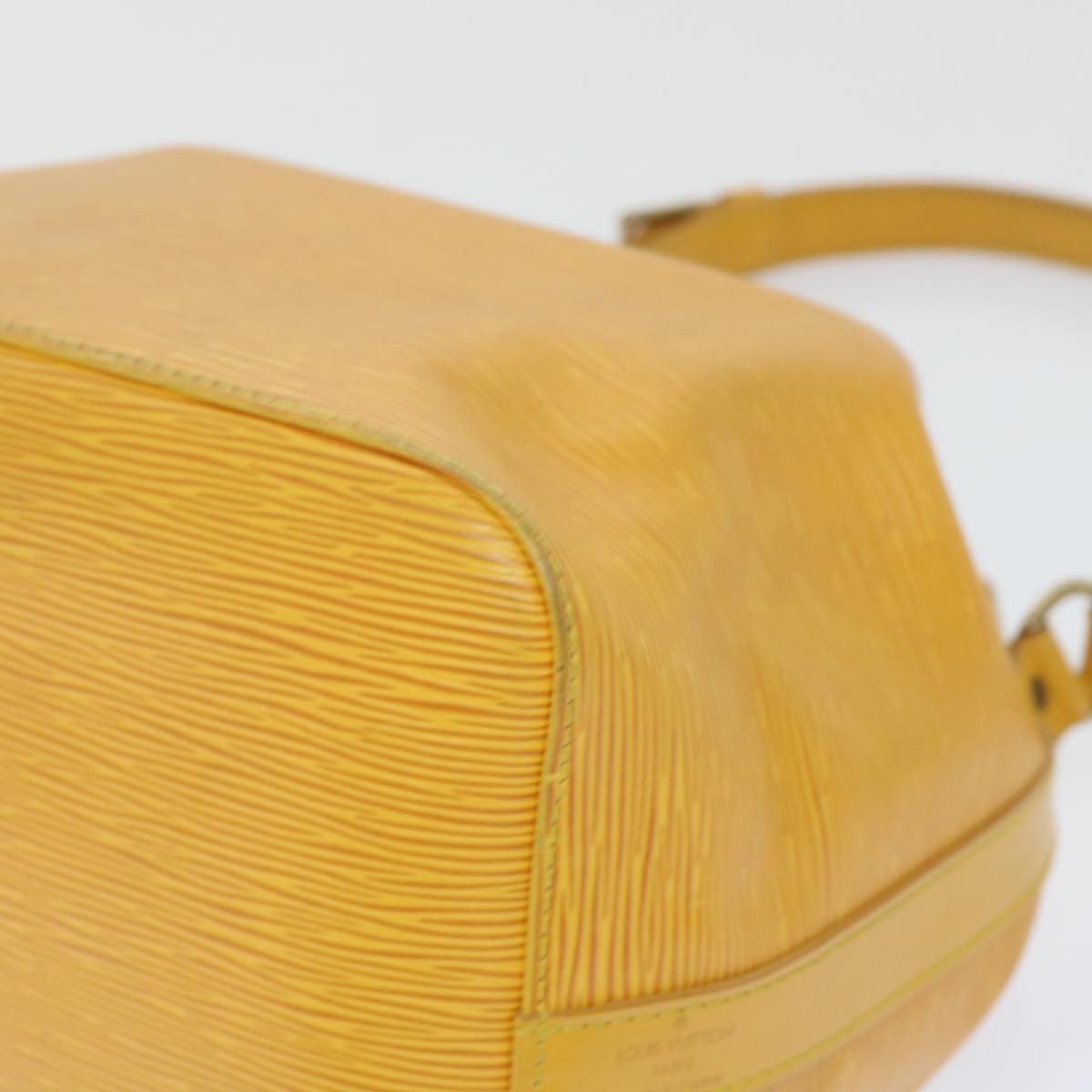 LOUIS VUITTON Epi Petit Noe Shoulder Bag Tassili Yellow M44109 LV 50978