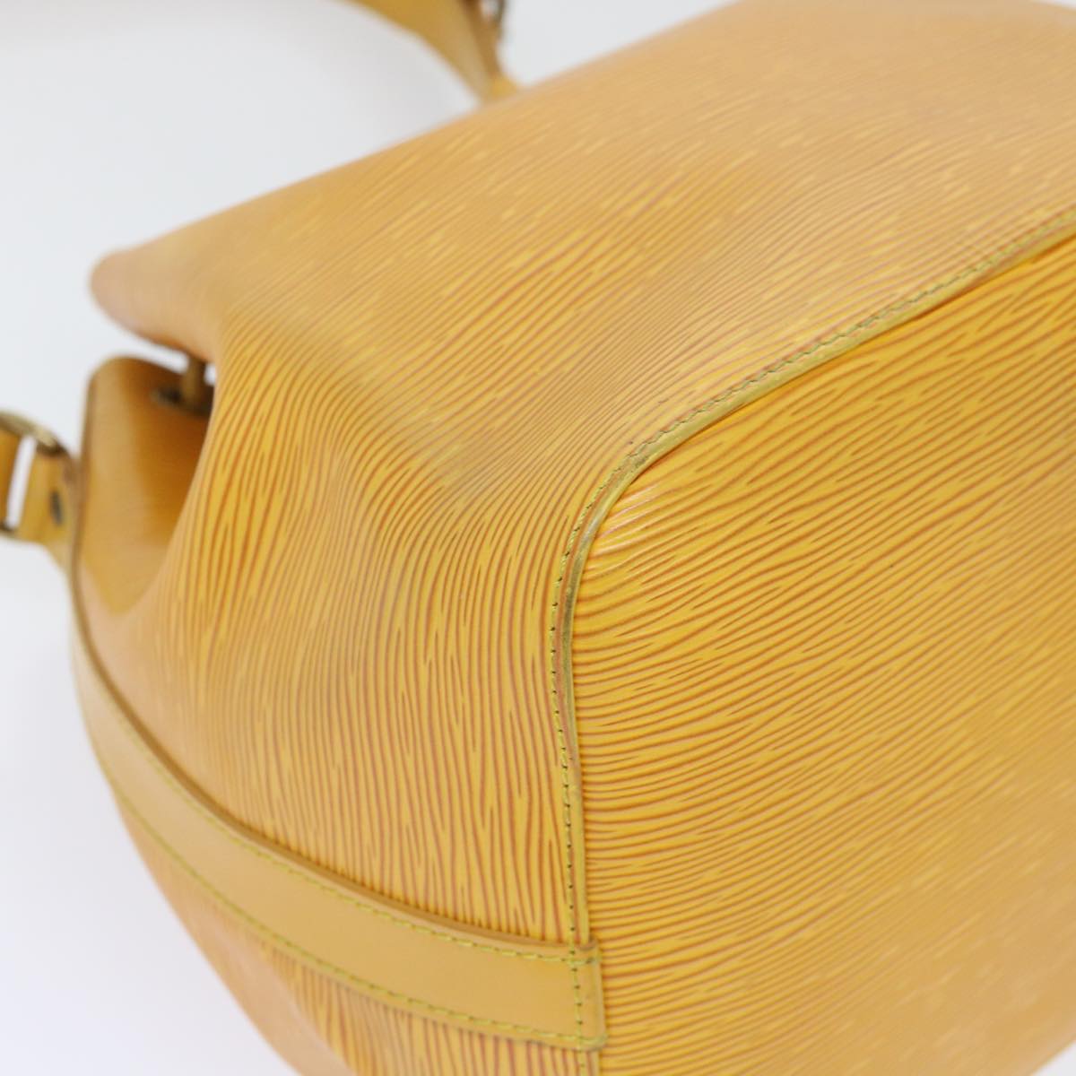 LOUIS VUITTON Epi Petit Noe Shoulder Bag Tassili Yellow M44109 LV 50978