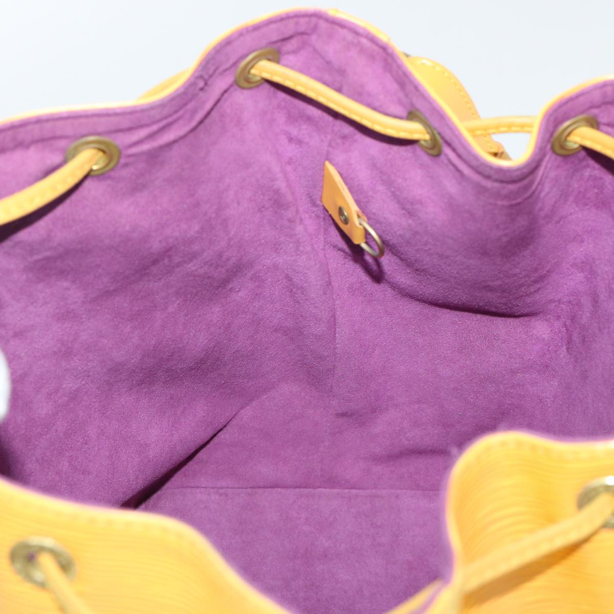 LOUIS VUITTON Epi Petit Noe Shoulder Bag Tassili Yellow M44109 LV 50978