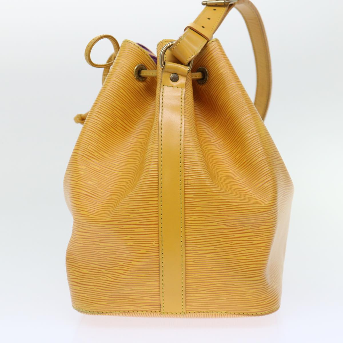 LOUIS VUITTON Epi Petit Noe Shoulder Bag Tassili Yellow M44109 LV 50978