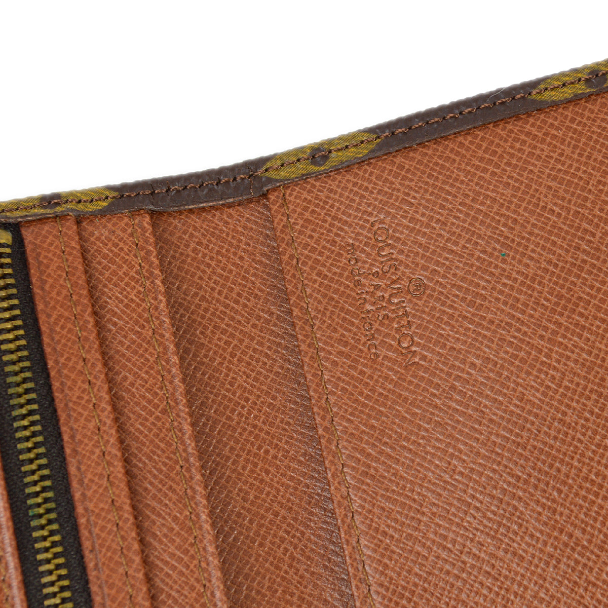 Louis Vuitton Monogram Pochette Passport Trifold Wallet Purse