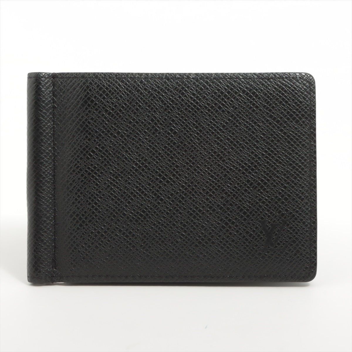 Louis Vuitton Taiga Portfolio Palas M62978 Black Money Clipper