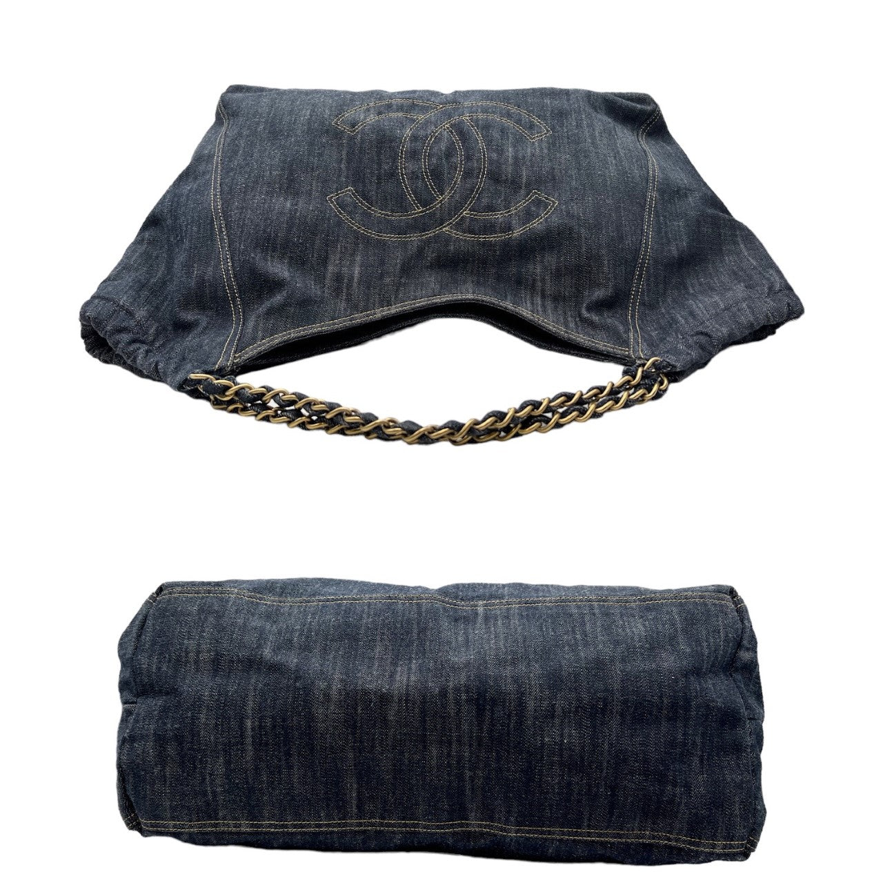 Luxury Chanel bag Denim Cabas XL Tote