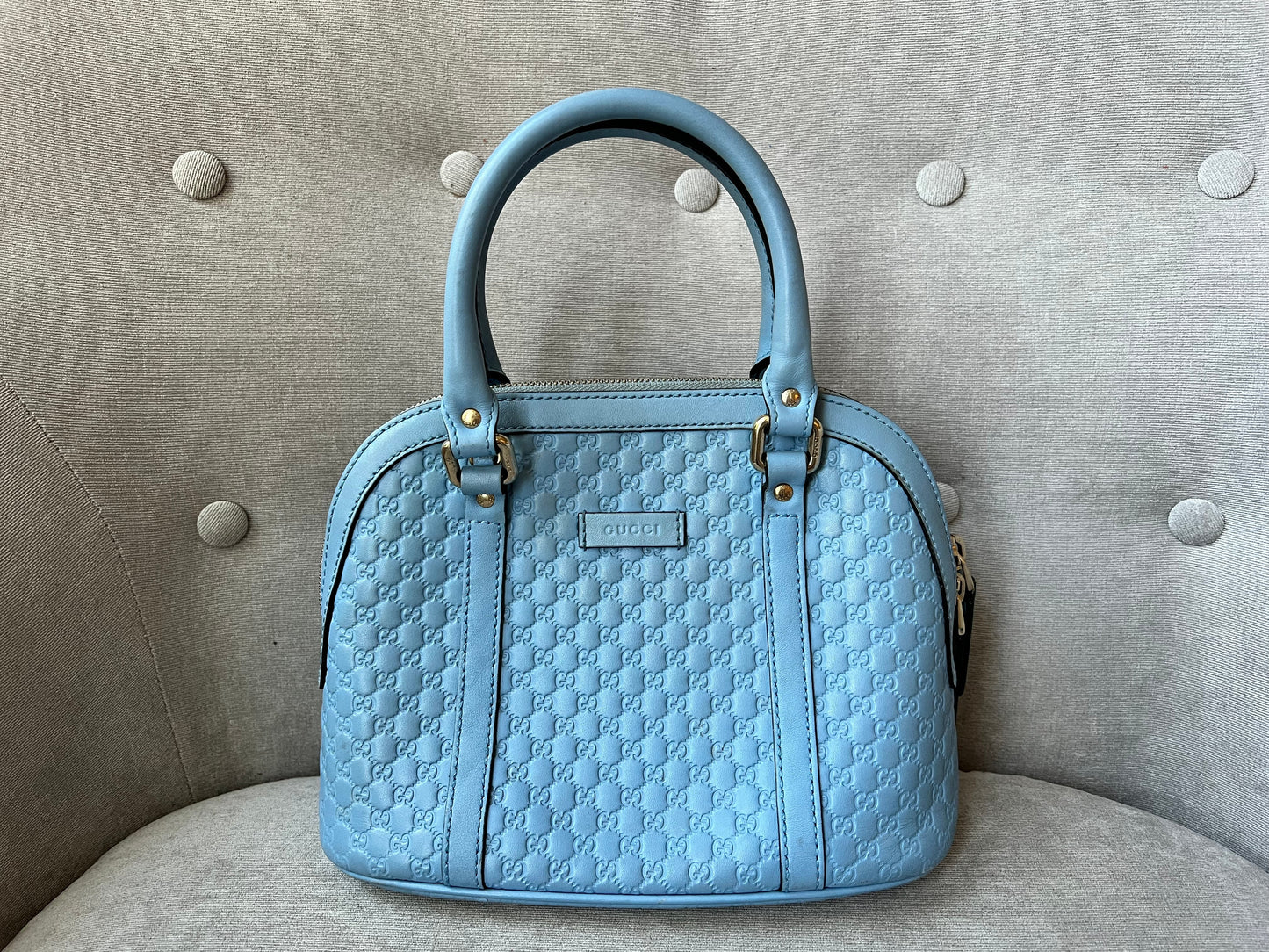 Luxury Gucci Trending 2025 Blue Bree Luxury Gucci Trending 2025ssima Mini Dome Bag