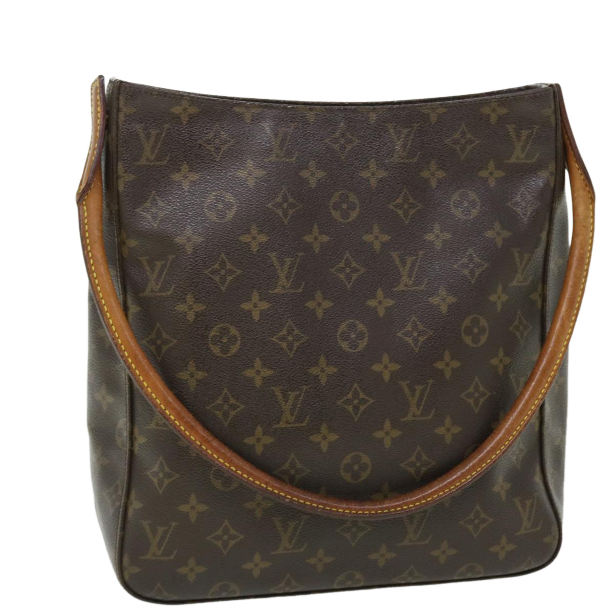 LOUIS VUITTON Monogram Looping GM Shoulder Bag M51145 LV 51240