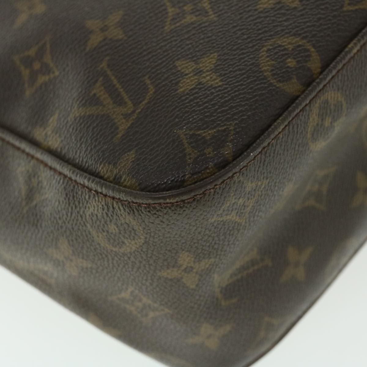 LOUIS VUITTON Monogram Looping GM Shoulder Bag M51145 LV 51240