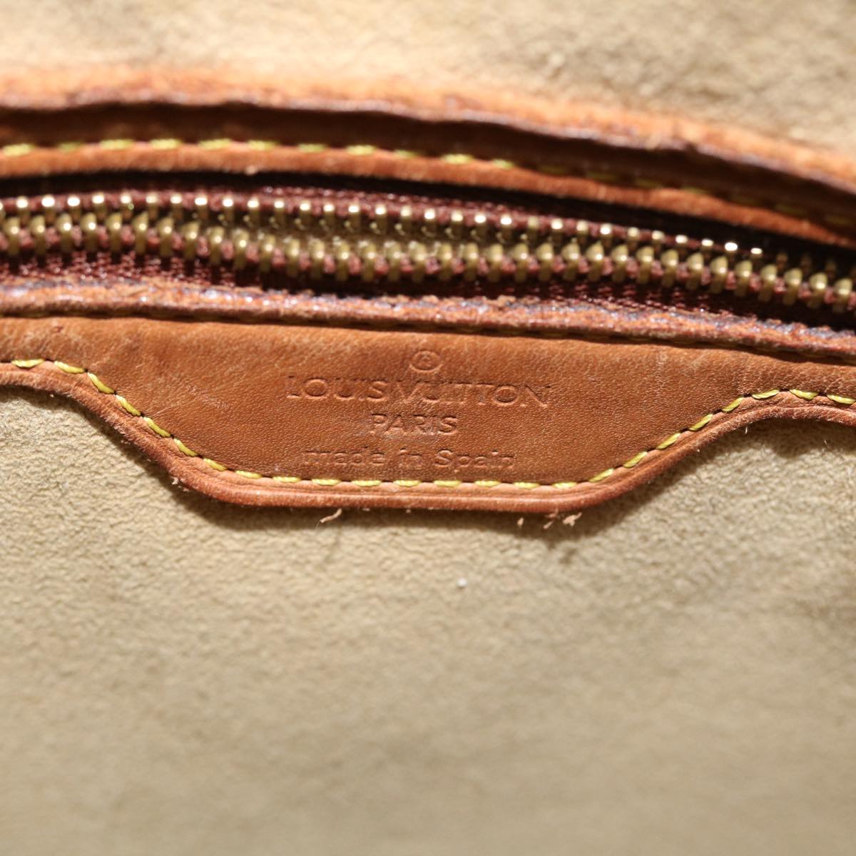 LOUIS VUITTON Monogram Looping GM Shoulder Bag M51145 LV 51240