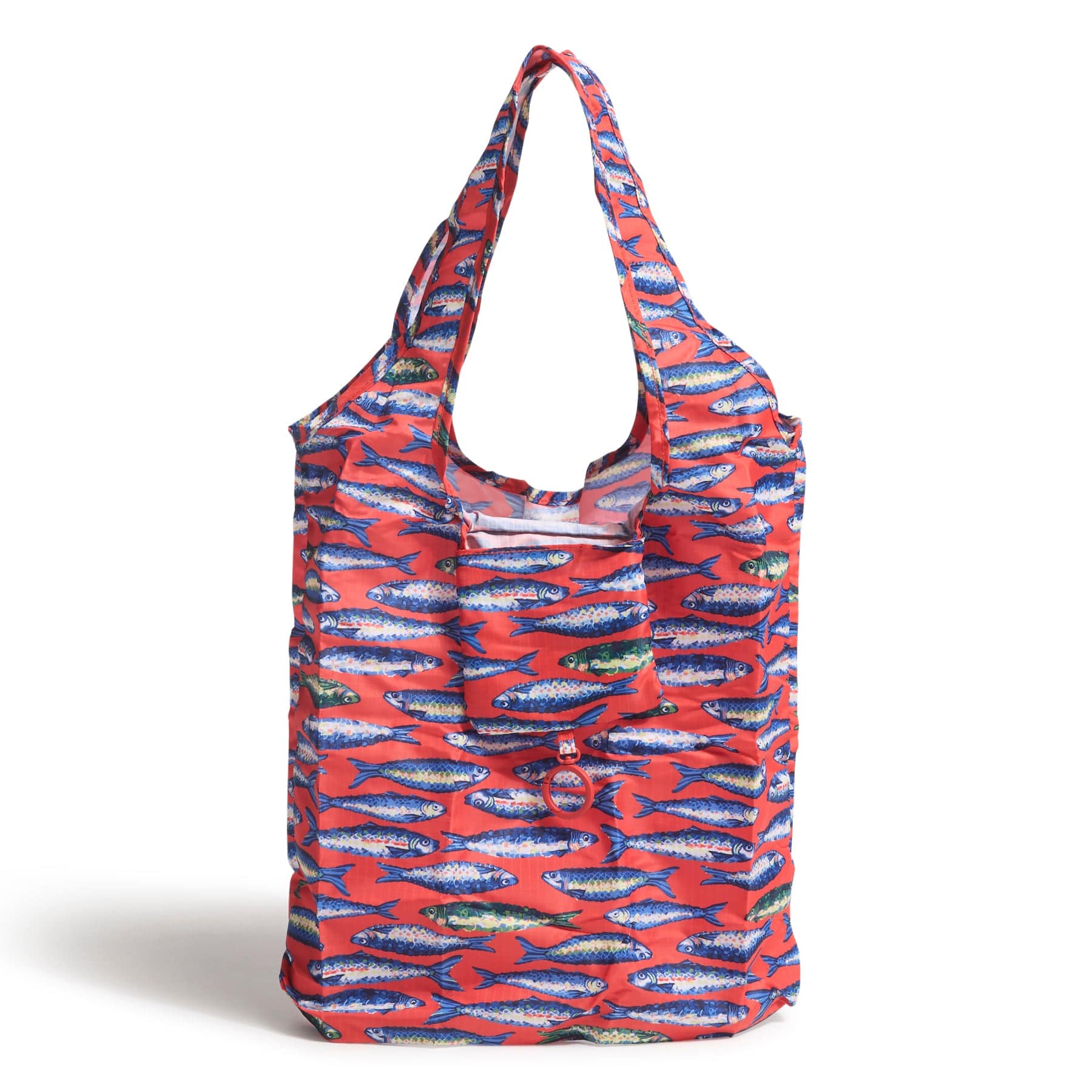 Outlet Essential Reusable Tote Bag Charm-Fish Tale-Image 1-Vera Bradley