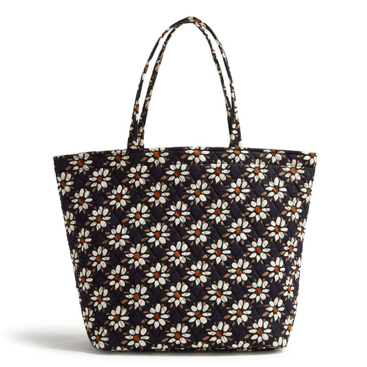 Outlet Essential Grand Tote-Venetian Flowers Moonless Night-Image 1-Vera Bradley