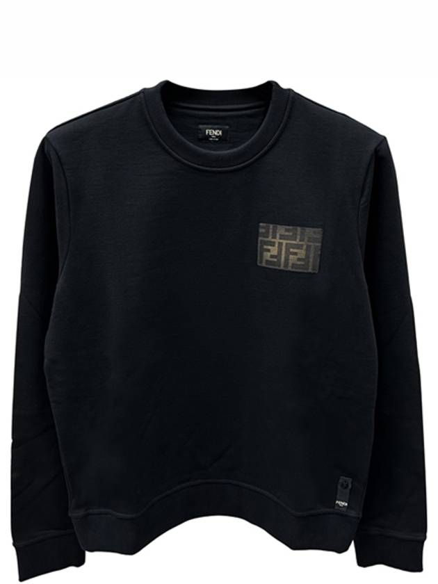 Luxury Fendi Jersey Sweatshirt Black