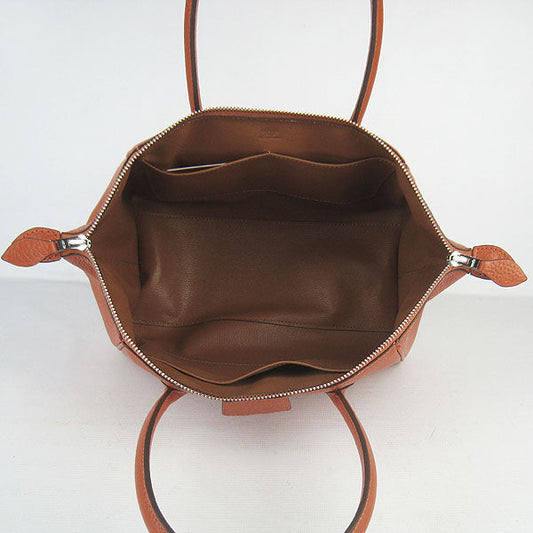 Luxury Hermes Paris Bombay Victoria Handbag H2806 orange