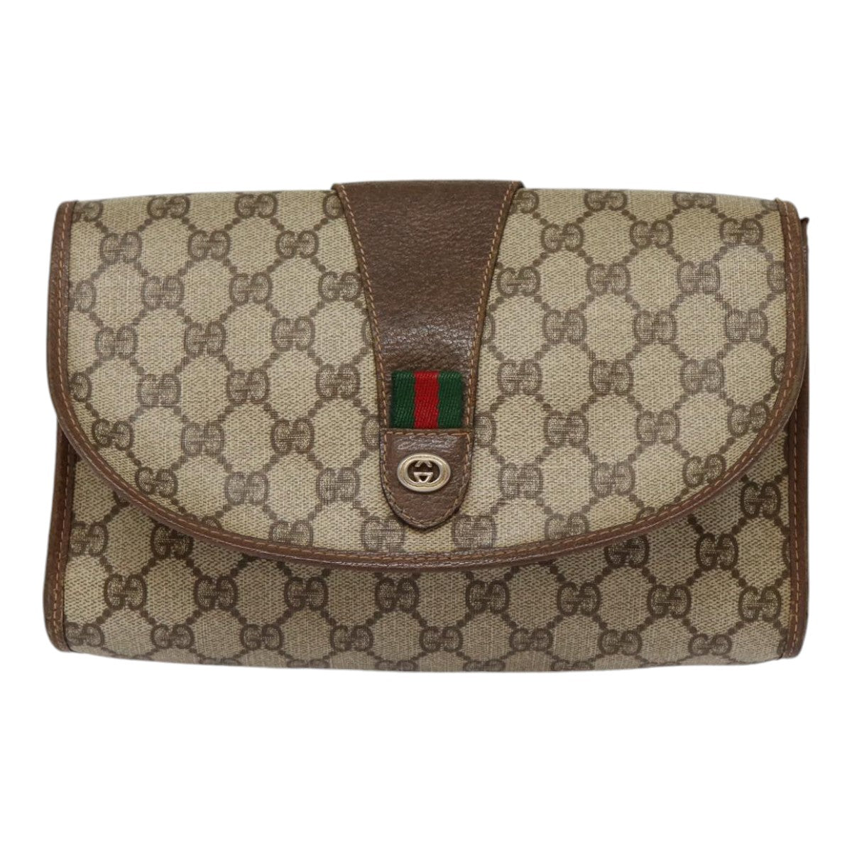 Luxury Gucci Trending 2025 Gg Canvas  Canvas Clutch Bag