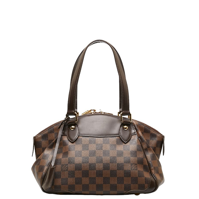 Louis Vuitton Verona PM Handbag N41117 Eve Brown PVC Leather  Louis Vuitton