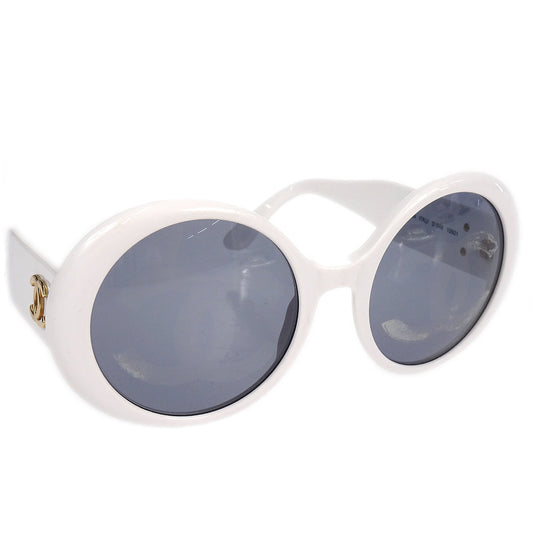 Luxury Chanel Round Sunglasses Eyewear White Small New