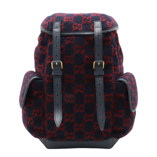 Luxury Gucci Trending 2025  Wool Backpack Bag ()