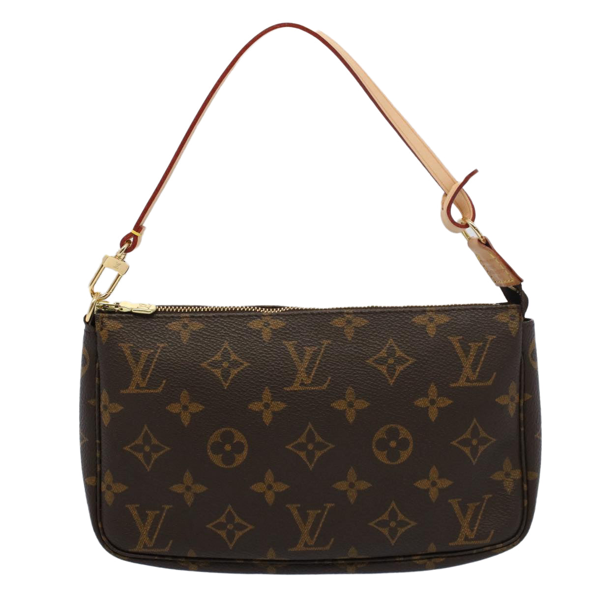 Louis Vuitton Pochette Accessoire  Canvas Clutch Bag ()