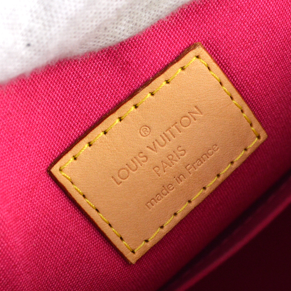 Louis Vuitton 2009 Pink Vernis Alma MM M93686