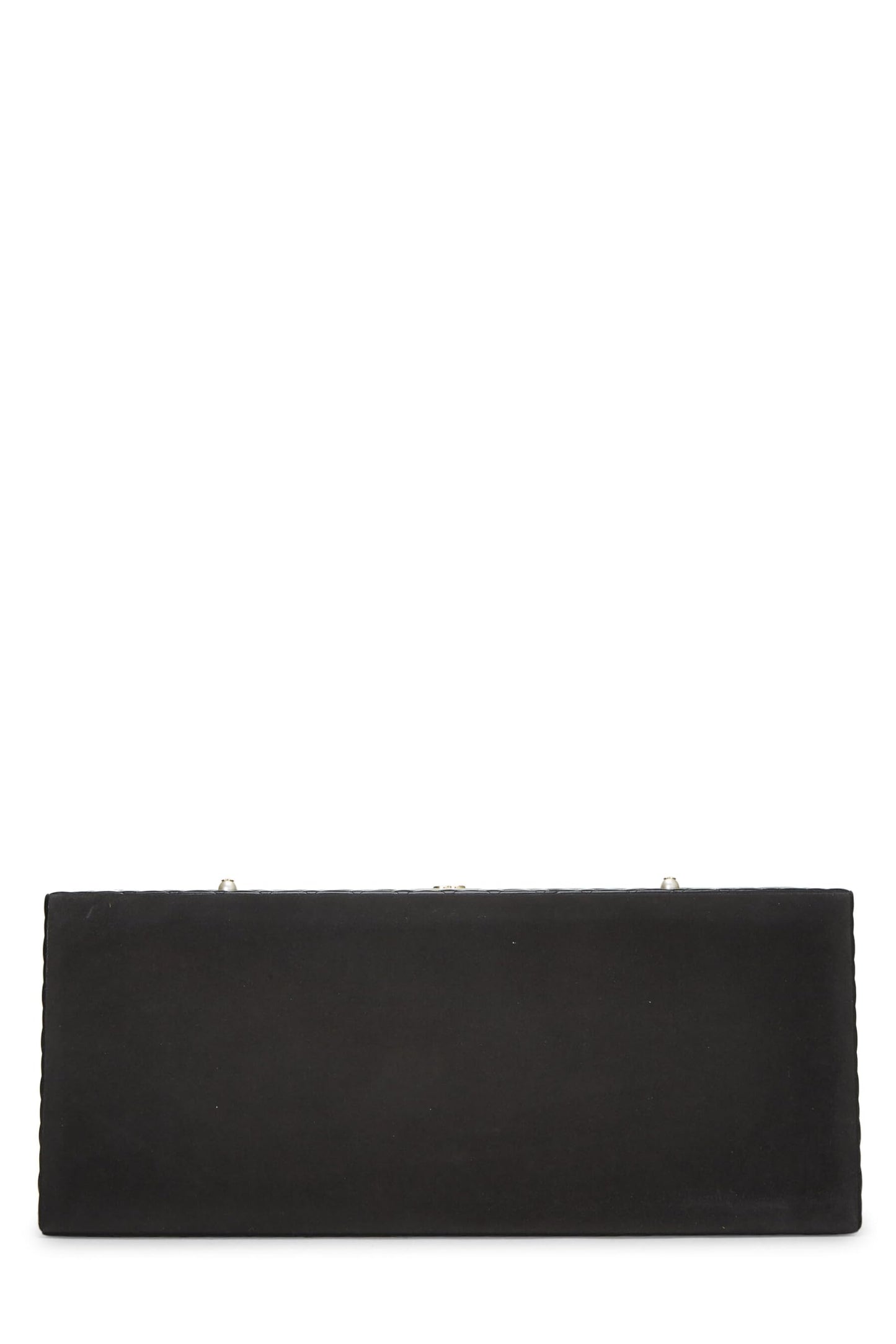 Chanel,  Black Quilted Lambskin Jewelry Chest Large, Black