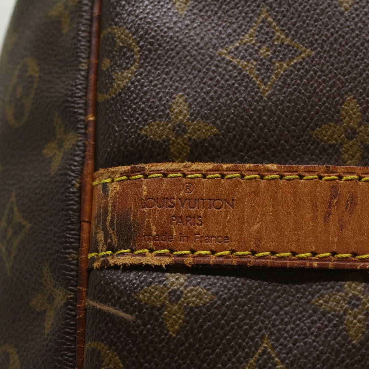 LOUIS VUITTON Monogram Keepall Bandouliere 60 Boston Bag M41412 LV 52072