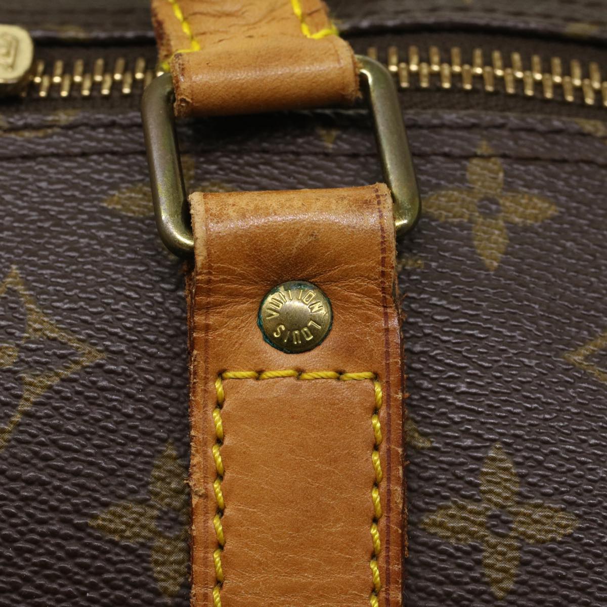 LOUIS VUITTON Monogram Keepall Bandouliere 60 Boston Bag M41412 LV 52072