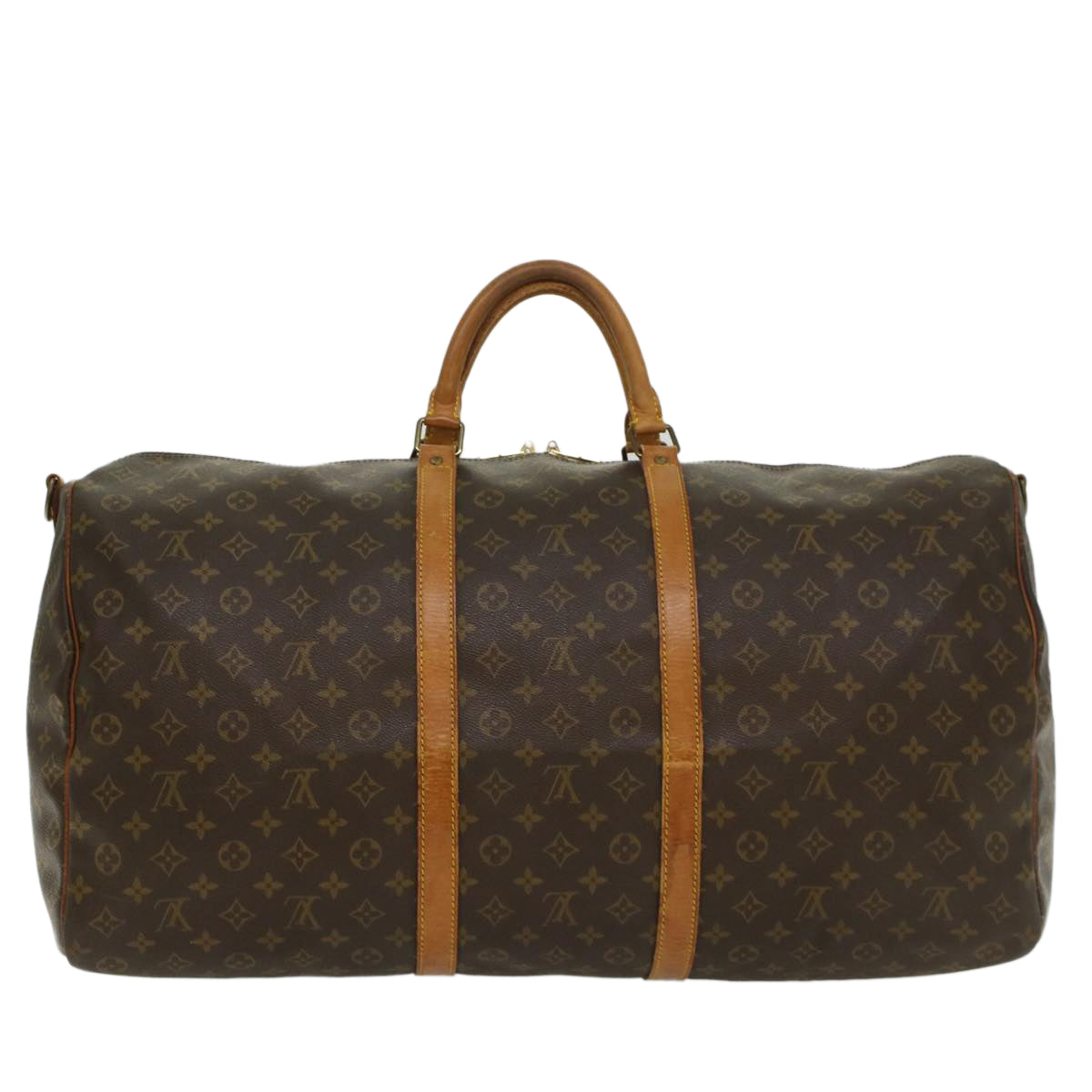 LOUIS VUITTON Monogram Keepall Bandouliere 60 Boston Bag M41412 LV 52072