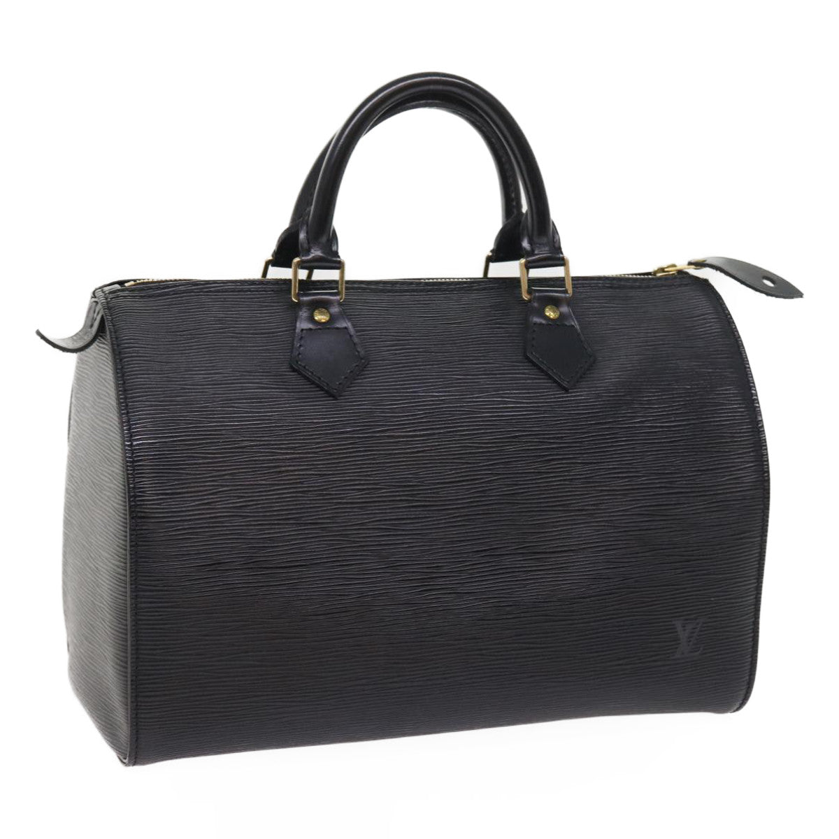 LOUIS VUITTON Epi Speedy 30 Hand Bag Noir Black M43002 LV 52078