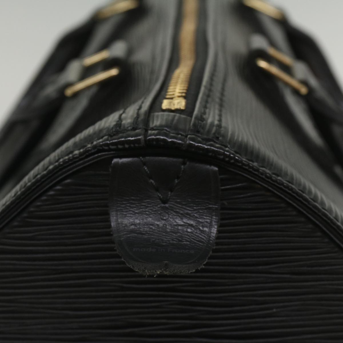 LOUIS VUITTON Epi Speedy 30 Hand Bag Noir Black M43002 LV 52078