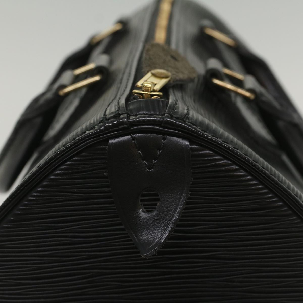 LOUIS VUITTON Epi Speedy 30 Hand Bag Noir Black M43002 LV 52078