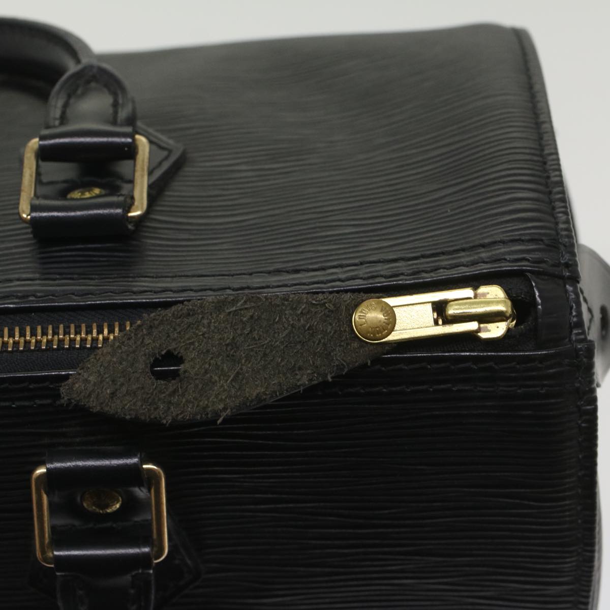 LOUIS VUITTON Epi Speedy 30 Hand Bag Noir Black M43002 LV 52078
