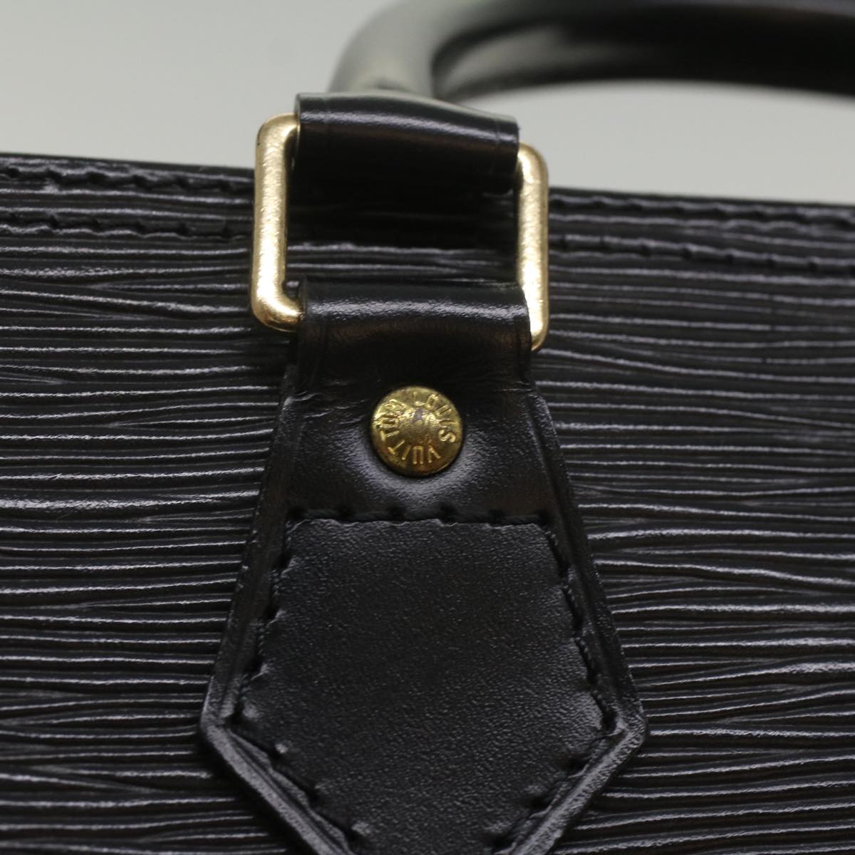 LOUIS VUITTON Epi Speedy 30 Hand Bag Noir Black M43002 LV 52078