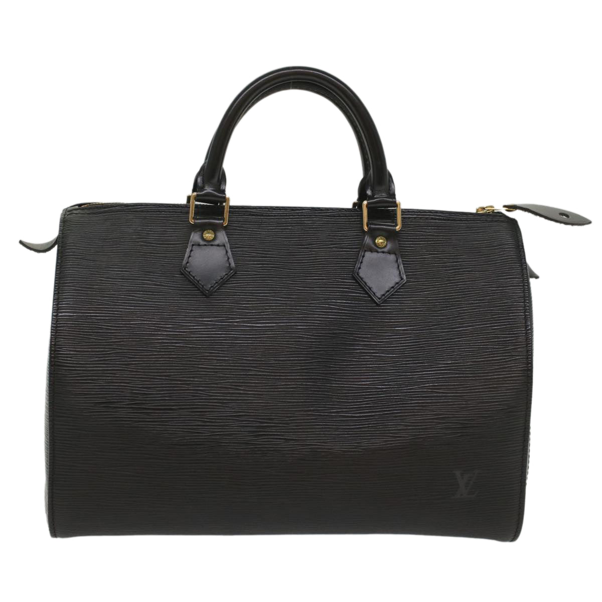 LOUIS VUITTON Epi Speedy 30 Hand Bag Noir Black M43002 LV 52078