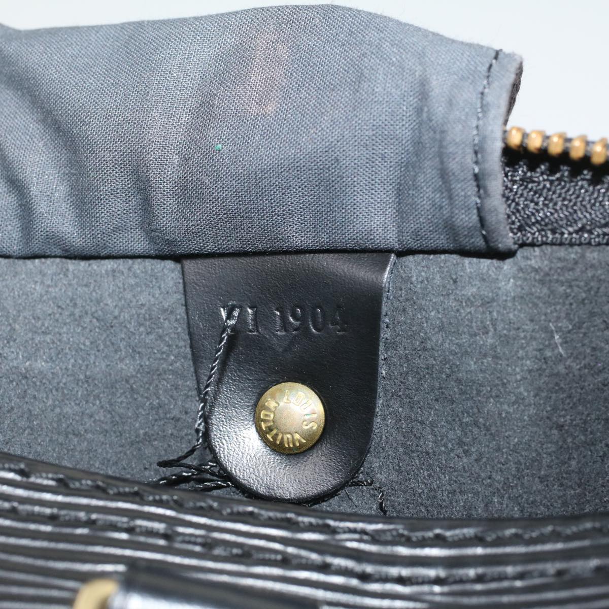 LOUIS VUITTON Epi Speedy 30 Hand Bag Noir Black M43002 LV 52078
