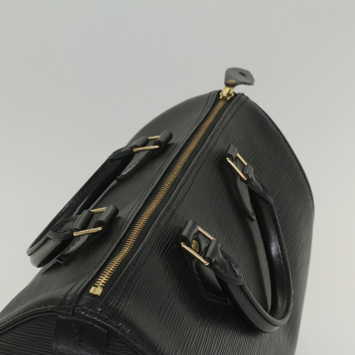 LOUIS VUITTON Epi Speedy 30 Hand Bag Noir Black M43002 LV 52078