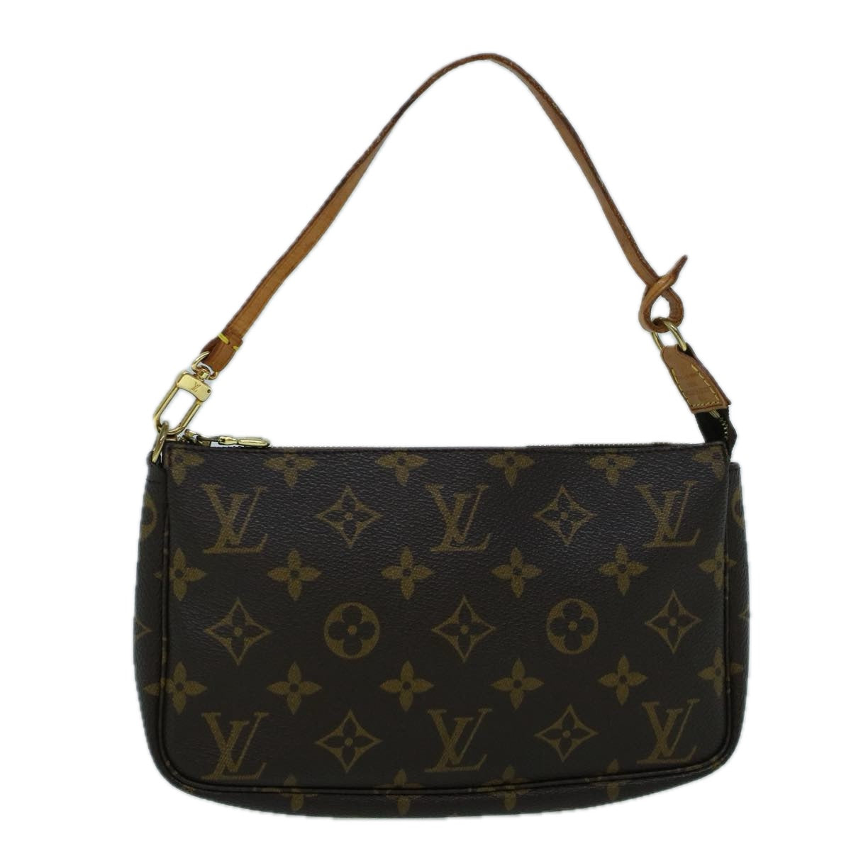 Louis Vuitton Pochette Accessoire  Canvas Clutch Bag ()