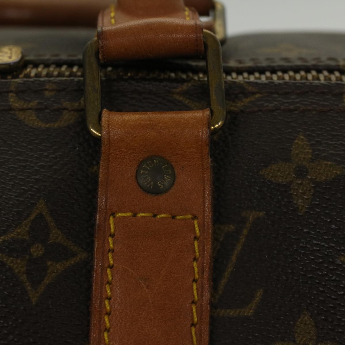 LOUIS VUITTON Monogram Keepall 55 Boston Bag M41424 LV 52142